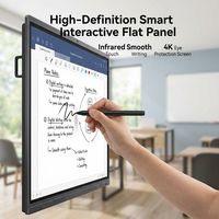 Toptan Aktif Kapasitif Stylus Kalem, Akıllı TV İnteraktif Ekran PC Dokunmatik Ekran Tablet için Manyetik Klipsli, OEM Fabrikası