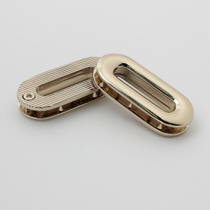 Ojetes Metálicos Personalizados en Negro, Oro Rosa y Cromo, Ojetes Planos de Alambre, Ojetes Redondos y Ovalados para Bolsas/Ropa/Zapatos - Product Image 3