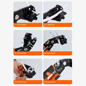 Pince métrique personnalisée multifonction en acier au chrome-vanadium pour tréfilage tirant enroulement dénudage OEM pris en charge - Product Image 4