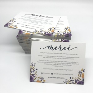 Texte personnalisé merci cadeau fête d'<span class=keywords><strong>invitation</strong></span> de joyeux <span class=keywords><strong>anniversaire</strong></span> papier d'impression blanc carte de voeux - Product Image 1