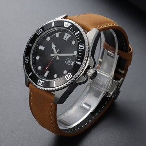 Fast Delivery Crazy Horse Leather Watch <strong>Straps</strong> 14/16/18/20/22/24mm Genuine Leather Watch <strong>Strap</strong> with Butterfly Clasp - Product Image 6