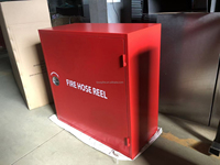 Enrouleur de tuyau d'incendie Cabinet avec balançoire Enrouleur de tuyau d'incendie manuel 1 "x 30m Buse d'incendie Armoire