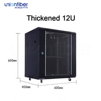 Armoire réseau intérieure 19 pouces 4U, OEM ODM, tailles personnalisées 2U 4U 6U 9U 12U 15U 18U, armoire de données pour centre de données télécom
