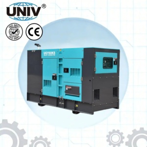 Groupe électrogène silencieux triphasé 60 kVA 50/60 Hz refroidi par eau, portable, pour alimentation de secours et utilisation critiques - Product Image 1