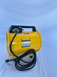 พัดลมเป่าไฟฟ้า8นิ้ว, 110V-220V และสามเฟส220V-380V พัดลมเสียงต่ำทำจากโลหะแบบพกพาสำหรับอุตสาหกรรม - Product Image 3
