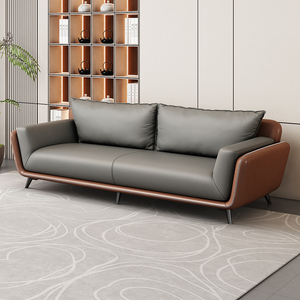 Juego de Muebles de Oficina Modernos de Cuero de Lujo con Sofá Reclinable, Silla de Descanso Inflable para Oficina en Casa y Uso Hospitalario - Product Image 4