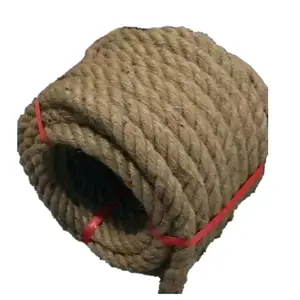 14毫米黄麻绳，用于工艺品，猫刮柱，捆绑，登山绳，装饰，海洋绳