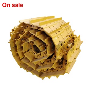 Pc200 triple grouser palude bulldozer pista pad crawler gru punte di gomma assy escavatore pista scarpa - Product Image 1
