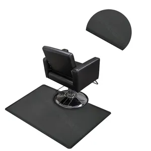Sheepmats Ahome Customize Logo Pu Rubber Foam Barber Salon Floor Anti-slip Anti Fatigue Chair Mat