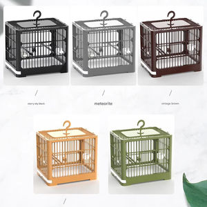 Cage à oiseaux pliable portable pour perroquets grand espace et bonne ventilation fournitures pour oiseaux de cabine domestiques - Product Image 6