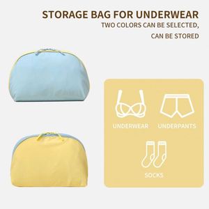 Sac à sous-vêtements coloré 3-en-1 avec fermeture éclair, grande capacité, pochette élégante pour soutien-gorge, idéal pour les voyages - Product Image 6