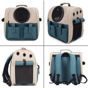 Free Sample Hot-selling Luxury Portable Space Capsule Cage Custom Large Pet Grid <b>Backpack</b> Carrier <b>Cat</b> <b>Backpack</b> Carrier For - Product Image 3