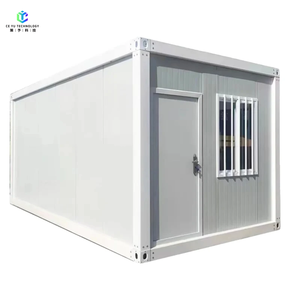 Cabine préfabriquée en panneaux sandwich, portable, en kit, maison conteneur mobile pour bureau, <span class=keywords><strong>entrepôt</strong></span>, atelier - Product Image 1