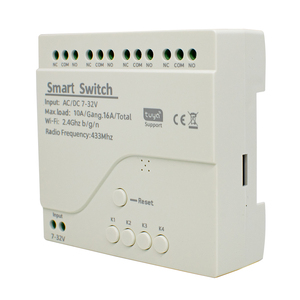 Interruptor Inteligente TUYA con Relé, <span class=keywords><strong>Wifi</strong></span> y Control Remoto RF de 433mhz, Módulo Inalámbrico de 4 Canales, 7V a 32V, Receptor RF sin USB - Product Image 2