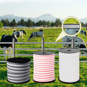 Pita kawat pagar listrik untuk pagar pagar pita <span class=keywords><strong>poli</strong></span> konduktif peternakan pagar kuda dengan visibilitas tinggi - Product Image 3
