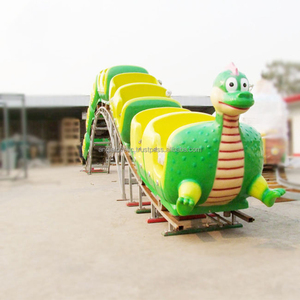 Tren Eléctrico de 16 Asientos con Forma de Dinosaurio, Pequeños Juegos de Diversión para Niños, Juego de Carnaval al Aire Libre, Pista Eléctrica para Niños - Product Image 5