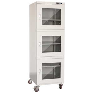 Desecador Automático Bibo de Acero Inoxidable con Control PLC, Gabinete de Secado con Almacenamiento de Nitrógeno de 880L para la Temperatura de Obleas de Semiconductores - Product Image 3
