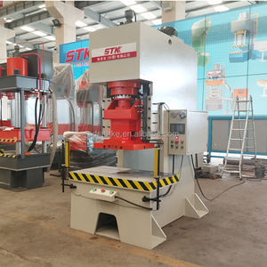 Prensa Punzonadora Hidráulica de Columna Única <span class=keywords><strong>STK</strong></span> YC-25T de Alta Calidad y Bajo Costo con PLC y Bomba, Punzonado de Metal de Alta Precisión 220V/380V - Product Image 2