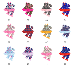 Vestido con Tirantes y Volantes, Diseño Moderno, Conjunto de Verano para Niñas, Ropa Infantil, Conjuntos para Niñas Pequeñas, Precio al por Mayor en China - Product Image 5