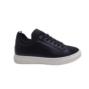 OEM/ODM casual fashion latest trending all black sport shoe retro for men style outdoor for boys and girls