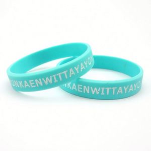Pulseras de Silicona Personalizadas con Logotipo Grabado, Pulseras de Goma para Fiestas, Pulseras Deportivas - Product Image 4