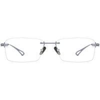 Gafas Borregls sin Montura de Titanio para Hombre, Diseño de Marca, Montura Cuadrada para Mujer, Gafas Ópticas Ultraligeras sin Marco, Act-fix