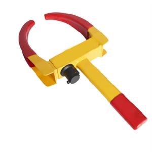 Xách tay phổ Xe Rơ moóc xe chống trộm Khóa bánh xe kẹp với mã khóa - Product Image 3