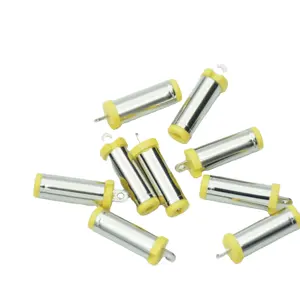 Hot Selling And Good Quality,5521tv5.5*2.1mm 5525 Nickel Plated yellow Plastic Male Dc Power Plug Jack Connector