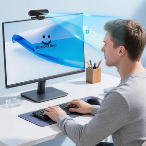 Cámara Web USB Full HD con Sensor CMOS y Windows Hello para <span class=keywords><strong>PC</strong></span> <span class=keywords><strong>Gaming</strong></span>, Micrófono ENC Integrado, Plug & Play para <span class=keywords><strong>Gaming</strong></span>/Streaming/Clases en Línea, en Stock - Product Image 2