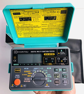 เครื่องทดสอบดิจิตอล Kyoritsu 6010B แบบ 6-in-1 สำหรับทดสอบความต่อเนื่อง ฉนวนไฟฟ้า วงจร RCD แรงดันไฟฟ้าสัมผัส และแรงดันไฟฟ้าหลัก - Product Image 2