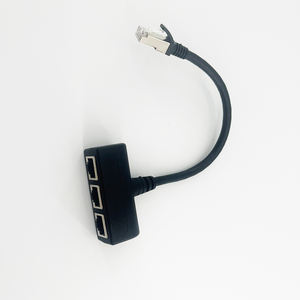 RJ45 connettore Extender cavo adattatore <span class=keywords><strong>3</strong></span> in 1 RJ45 Splitter LAN rete Ethernet per estensione di rete 1 maschio a <span class=keywords><strong>3</strong></span> femmina - Product Image 5