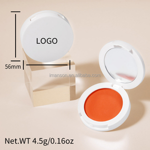 Meilleure vente de fard à joues de couleur chair avec miroir blanc paquet de maquillage quotidien - Product Image 6