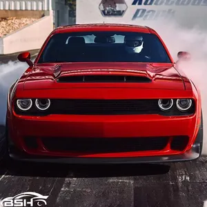 ชุดกันชนหน้ารถยนต์ดัดแปลงสไตล์ปิศาจชุดกันชนรถยนต์สำหรับ Dodge Challenger 2008-2014