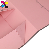 Boîte magnétique en carton avec ruban pliable, boîte-cadeau de haute qualité en carton pour bricolage
