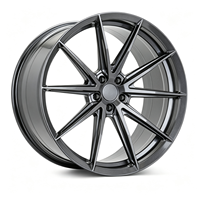 Rines de Aleación Forjados Personalizados SL 21x10 21x11 20x10 21x13 20x9, 5x112 5x120, Plateado Pulido, Multirradio, para BMW X3 X3M Corvette