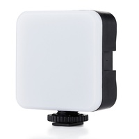 Mini trépied portable de bureau avec éclairage LED pour conférences, studio, ordinateur, photographie en direct et enregistrement vidéo