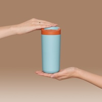 Mug de voiture en acier inoxydable 304, tasse de sport à couvercle rabattable, couvercle amovible et lavable, isolation thermique 6-12 heures, design moderne et minimaliste