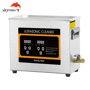 Skymen limpador ultrassônico de 0.8l-30l, equipamento dentário limpo de 6l, máquina de limpeza de impressora de motor carburador, gravação de vinil