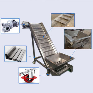 Z-Type Transportband Heeft Gegolfde Wanden En Dwarse Scheidingswanden, Die Voorkomen Dat Materialen Verstrooien Tijdens Het Transport. - Product Image 2