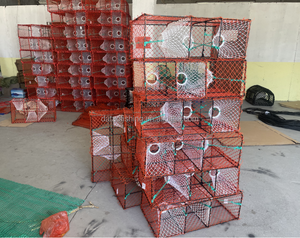 Màu Đỏ Bẫy Tùy Chỉnh Kích Thước Nhà Máy Bán Buôn Giá Cua Tôm Hùm - Product Image 6