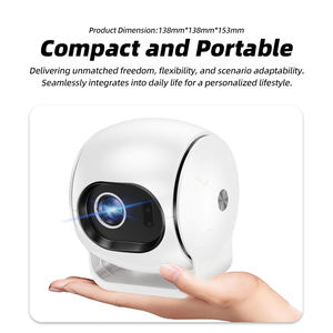 Mini projecteur portable HM.Q3 720P avec haut-parleur intégré 5W, courte focale, compatible <span class=keywords><strong>Netflix</strong></span> et mise au point automatique - Product Image 4