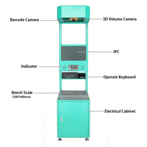 Code-Scanner Kleinpaket-Statikwaage mit Codeleser Scan- und Wiegemaschine für Express-Logistik - Product Image 3