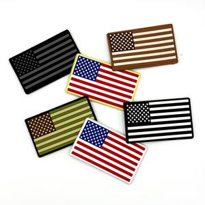 Parches Personalizados con Banderas de Países, de PVC con Gancho y Bucle, para Viajeros, Decoración de Mochilas y Maletas - Product Image 2