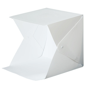 Caja de luz LED portátil y plegable para fotografía, mini estudio fotográfico de 20 cm, de plástico, para fotografía de productos, con carga USB - Product Image 4
