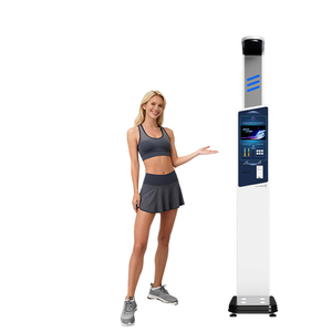 신체 전자 디지털 LCD 디스플레이 스틸 의료/개인 신장 및 체중 측정 스케일 맞춤형 지원 OEM 및 ODM - Product Image 1