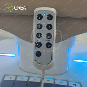 Moderno tailandés salón de belleza cabeza Spa espalda terapéutica Headspa eléctrico remoto automático mesas de masaje térmico cama - Product Image 6