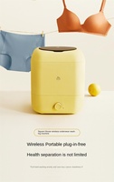 Lave-linge portable USB mini rechargeable 5L pour appartement, camping, voyage, sous-vêtements