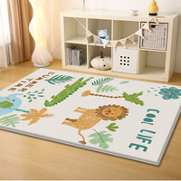 Extra Dicke Weiche Schwamm-Tatami-Spielmatte für Kinder Abstraktes Muster Krabbelteppich für Wohnzimmer und Bettseite 1 Stück MOQ