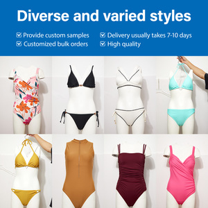Op maat gemaakte badkleding bikini's voor sexy vrouwen, 2-delige bikini badkleding strandkleding groothandel bandeau badpak - Product Image 5