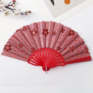 Custom Traditional Bamboo Folding <b>Fan</b> Dragonfly Pattern Hand Painted Festival Love Promotion for Home Decoration Business Gift - Product Image 3